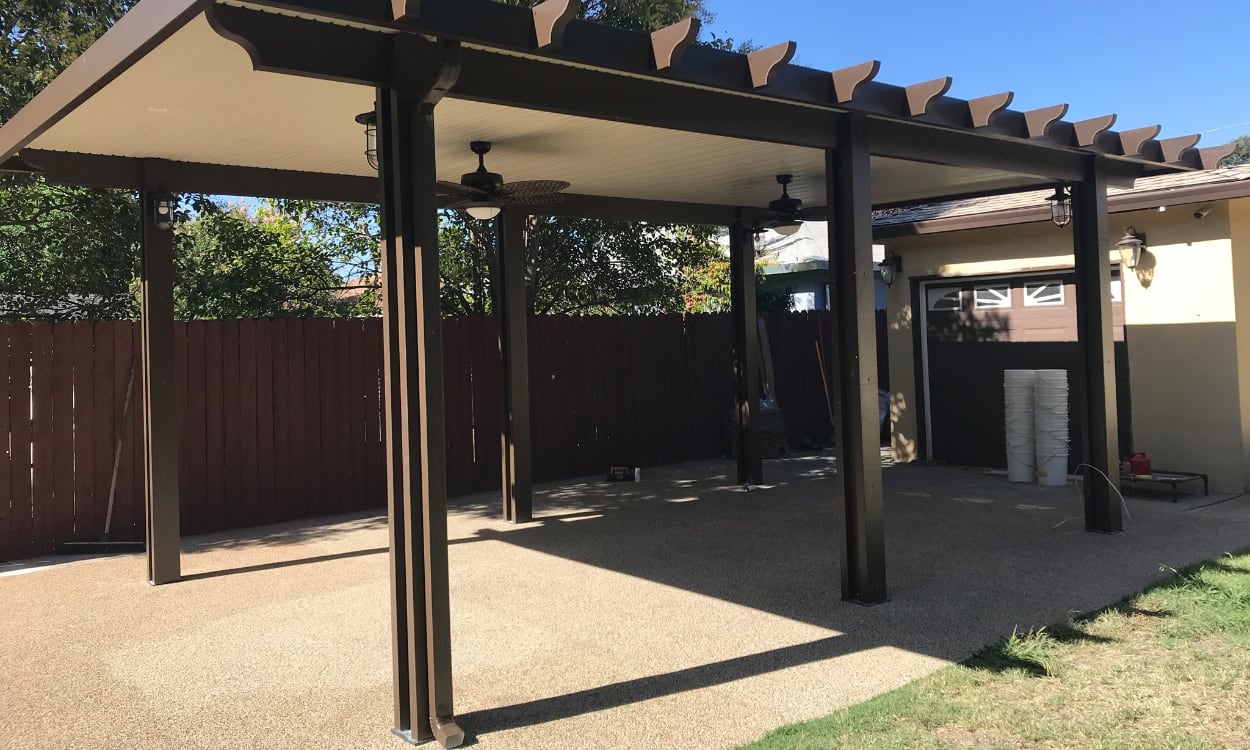 A patio project from concept to completion