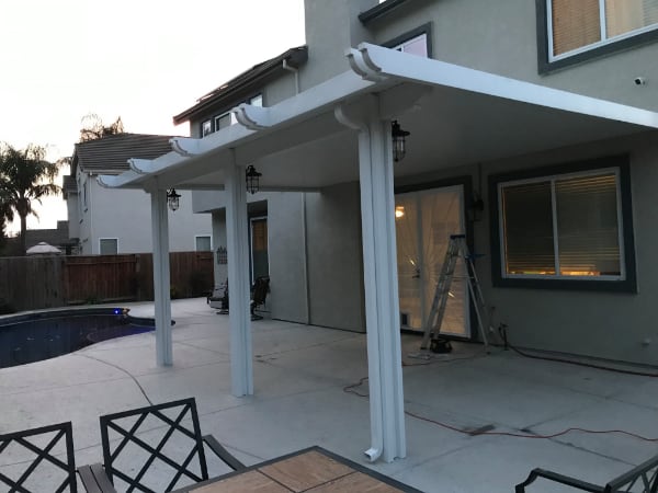 Installing a new patio in Elk Grove California